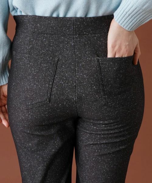 Leilian / レリアン その他パンツ | 【あったか素材】ツイード柄スキニーパンツ | 詳細8