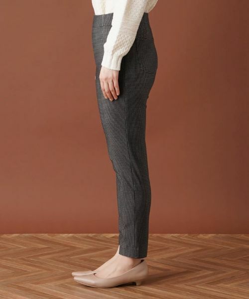 Leilian / レリアン その他パンツ | 【あったか素材】千鳥格子柄スキニーパンツ | 詳細5