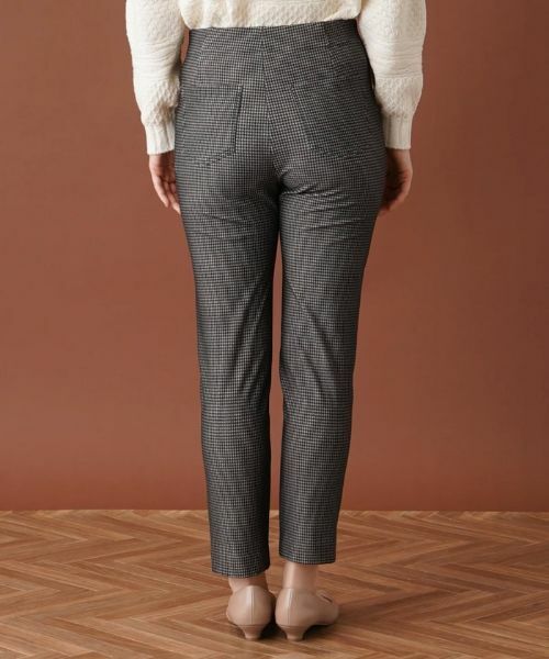 Leilian / レリアン その他パンツ | 【あったか素材】千鳥格子柄スキニーパンツ | 詳細6
