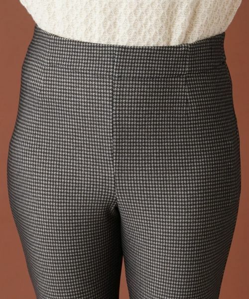 Leilian / レリアン その他パンツ | 【あったか素材】千鳥格子柄スキニーパンツ | 詳細7