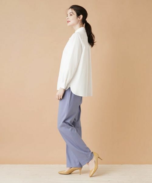 Leilian / レリアン シャツ・ブラウス | ピンタック切替ボウタイブラウス【ROCHAS Premiere】 | 詳細2