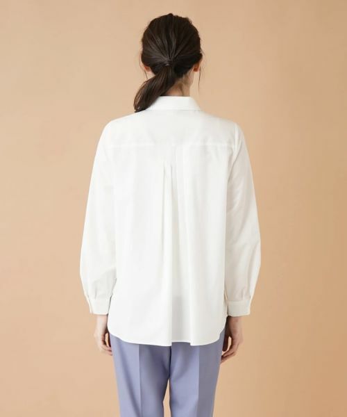 Leilian / レリアン シャツ・ブラウス | ピンタック切替ボウタイブラウス【ROCHAS Premiere】 | 詳細6