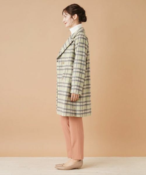 Leilian / レリアン その他アウター | チェックテーラードコート【ROCHAS Premiere】 | 詳細2