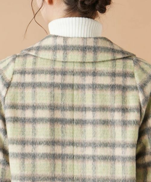 Leilian / レリアン その他アウター | チェックテーラードコート【ROCHAS Premiere】 | 詳細8