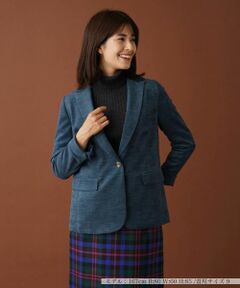 Leilian / レリアン テーラードジャケット | 1つボタンブレザー【ROCHAS Premiere】