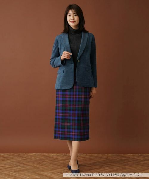 Leilian / レリアン テーラードジャケット | 1つボタンブレザー【ROCHAS Premiere】 | 詳細1