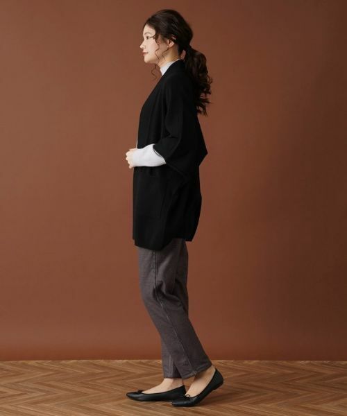 Leilian / レリアン テーラードジャケット | カシミヤドルマンニットカーディガン | 詳細14