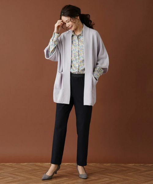 Leilian / レリアン テーラードジャケット | カシミヤドルマンニットカーディガン | 詳細16