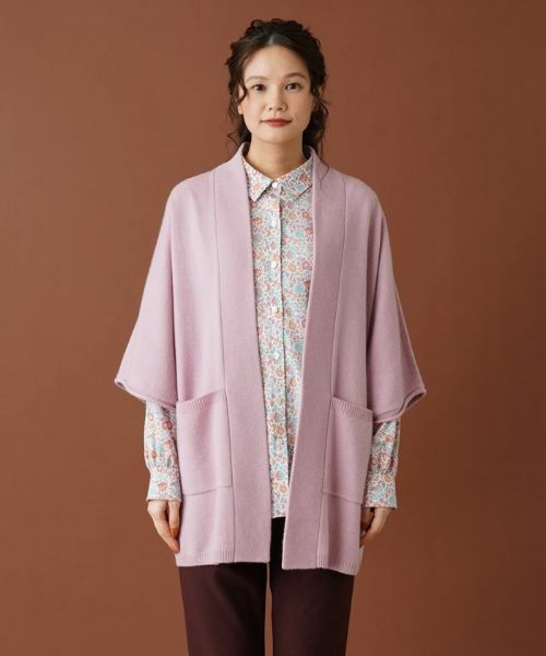 Leilian / レリアン テーラードジャケット | カシミヤドルマンニットカーディガン | 詳細4