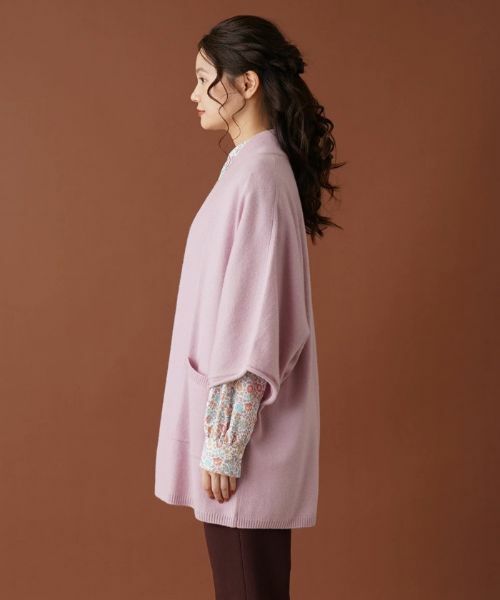 Leilian / レリアン テーラードジャケット | カシミヤドルマンニットカーディガン | 詳細5