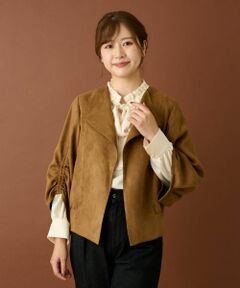 ★美品★ Leilian レリアン 日本製 ウールジャケット ターコイズブルー LEILIAN レリアン 現行タグ テーラードジャケット 大きいサイズ