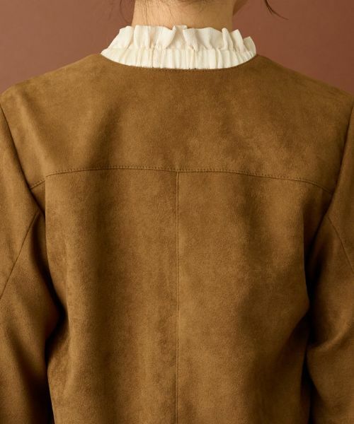 Leilian / レリアン テーラードジャケット | フェイクスエードジャケット | 詳細19