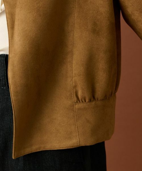Leilian / レリアン テーラードジャケット | フェイクスエードジャケット | 詳細21