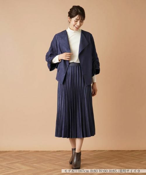 Leilian / レリアン テーラードジャケット | フェイクスエードジャケット | 詳細25