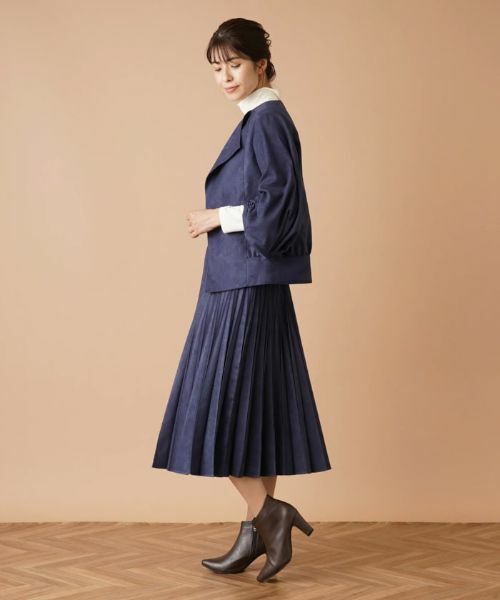 Leilian / レリアン テーラードジャケット | フェイクスエードジャケット | 詳細26