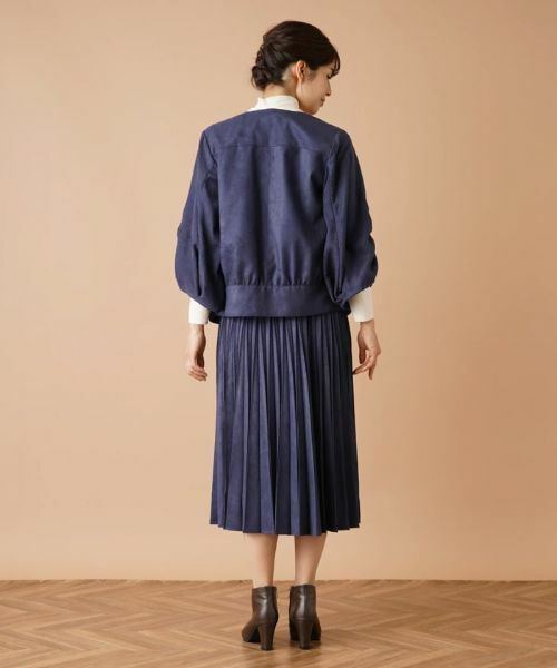 Leilian / レリアン テーラードジャケット | フェイクスエードジャケット | 詳細27