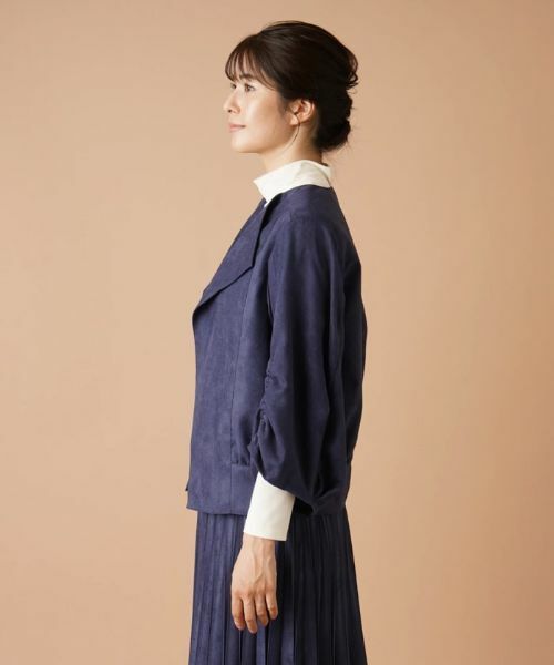 Leilian / レリアン テーラードジャケット | フェイクスエードジャケット | 詳細29