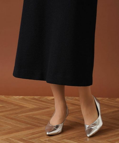 Leilian / レリアン ミニ・ひざ丈スカート | ボアポケットミモレスカート | 詳細12