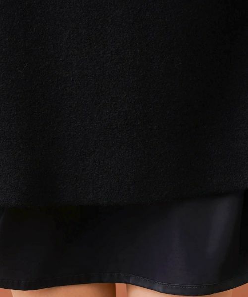 Leilian / レリアン ミニ・ひざ丈スカート | ボアポケットミモレスカート | 詳細13