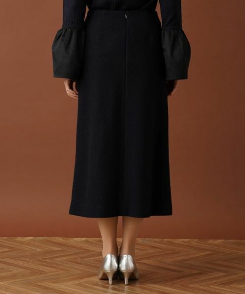 Leilian / レリアン ミニ・ひざ丈スカート | ボアポケットミモレスカート | 詳細6