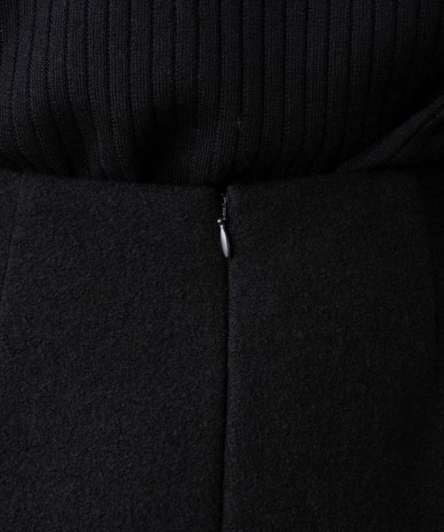 Leilian / レリアン ミニ・ひざ丈スカート | ボアポケットミモレスカート | 詳細9