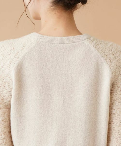 Leilian / レリアン ニット・セーター | 切替ラグランニット | 詳細11