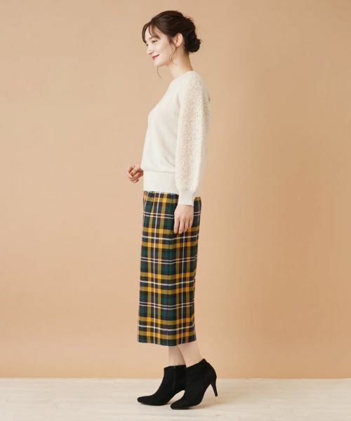 Leilian / レリアン ニット・セーター | 切替ラグランニット | 詳細5