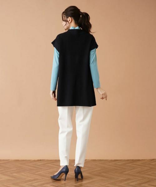 Leilian / レリアン テーラードジャケット | ハイネックニットベスト【FASHION SUITE】 | 詳細17