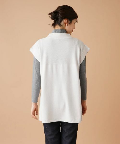 Leilian / レリアン テーラードジャケット | ハイネックニットベスト【FASHION SUITE】 | 詳細6