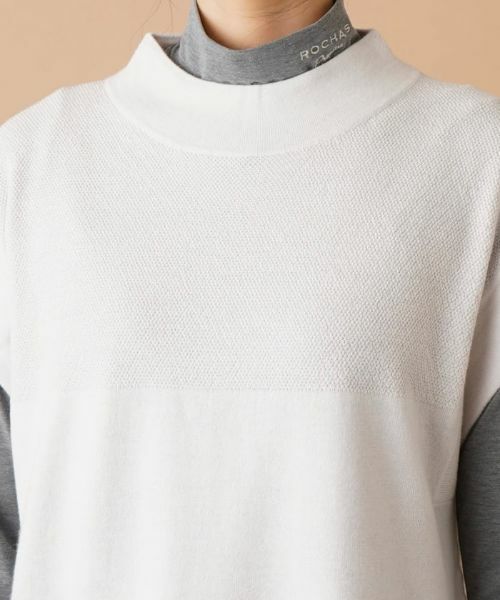 Leilian / レリアン テーラードジャケット | ハイネックニットベスト【FASHION SUITE】 | 詳細7