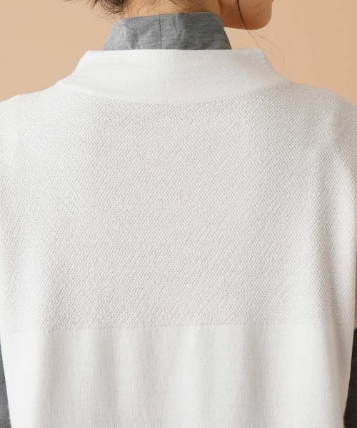 Leilian / レリアン テーラードジャケット | ハイネックニットベスト【FASHION SUITE】 | 詳細8