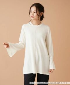 Leilian / レリアン ニット・セーター | フレアスリーブセーター【FASHION SUITE】