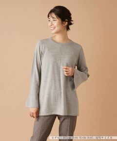 Leilian / レリアン ニット・セーター | フレアスリーブセーター【FASHION SUITE】