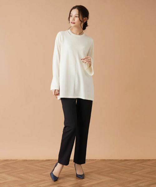 Leilian / レリアン ニット・セーター | フレアスリーブセーター【FASHION SUITE】 | 詳細13
