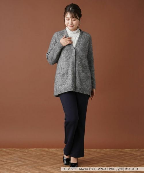 Leilian / レリアン カーディガン・ボレロ | アルパカ混ニットカーディガン【FASHION SUITE】 | 詳細1