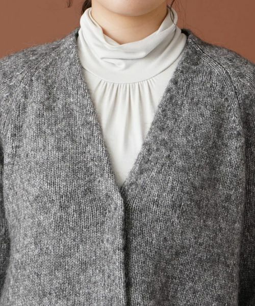 Leilian / レリアン カーディガン・ボレロ | アルパカ混ニットカーディガン【FASHION SUITE】 | 詳細7