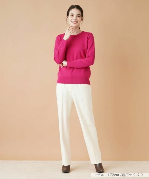 Leilian / レリアン ニット・セーター | クルーネックニットプルオーバー【ROCHAS Premiere】 | 詳細1