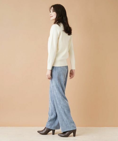 Leilian / レリアン ニット・セーター | クルーネックニットプルオーバー【ROCHAS Premiere】 | 詳細13