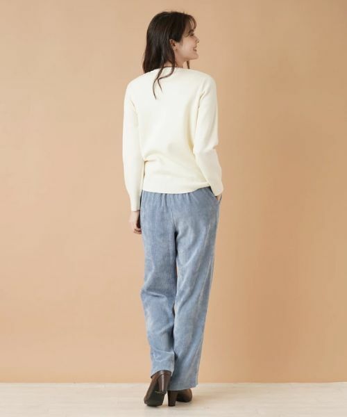 Leilian / レリアン ニット・セーター | クルーネックニットプルオーバー【ROCHAS Premiere】 | 詳細14