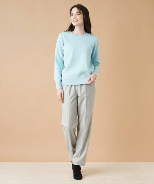 Leilian / レリアン ニット・セーター | クルーネックニットプルオーバー【ROCHAS Premiere】 | 詳細15