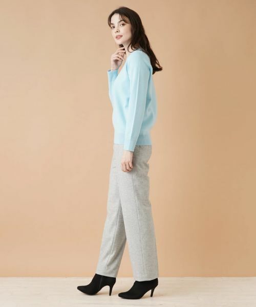 Leilian / レリアン ニット・セーター | クルーネックニットプルオーバー【ROCHAS Premiere】 | 詳細16