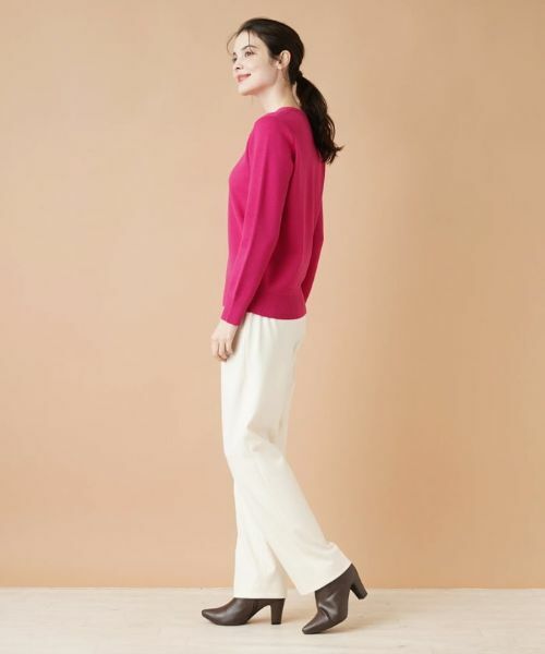 Leilian / レリアン ニット・セーター | クルーネックニットプルオーバー【ROCHAS Premiere】 | 詳細2