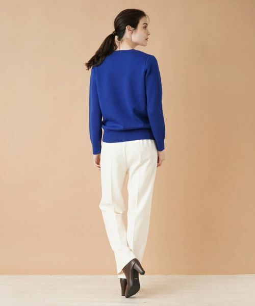 Leilian / レリアン ニット・セーター | クルーネックニットプルオーバー【ROCHAS Premiere】 | 詳細20