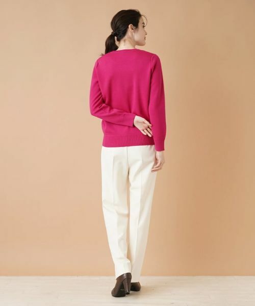 Leilian / レリアン ニット・セーター | クルーネックニットプルオーバー【ROCHAS Premiere】 | 詳細3