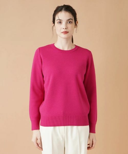 Leilian / レリアン ニット・セーター | クルーネックニットプルオーバー【ROCHAS Premiere】 | 詳細4