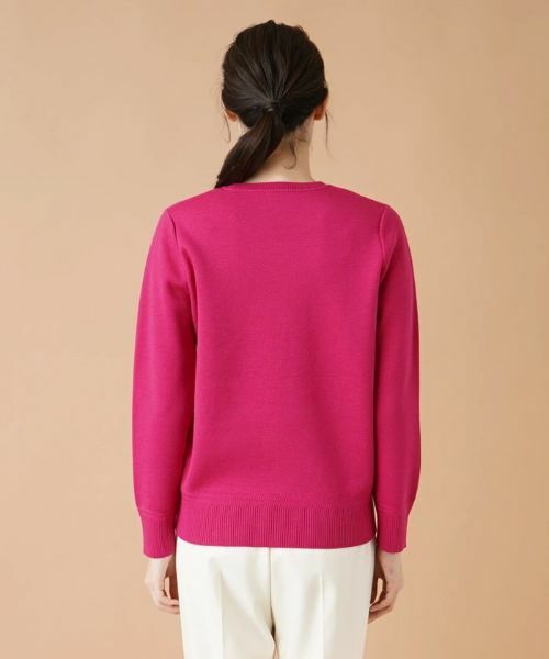 Leilian / レリアン ニット・セーター | クルーネックニットプルオーバー【ROCHAS Premiere】 | 詳細6