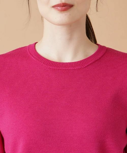 Leilian / レリアン ニット・セーター | クルーネックニットプルオーバー【ROCHAS Premiere】 | 詳細7