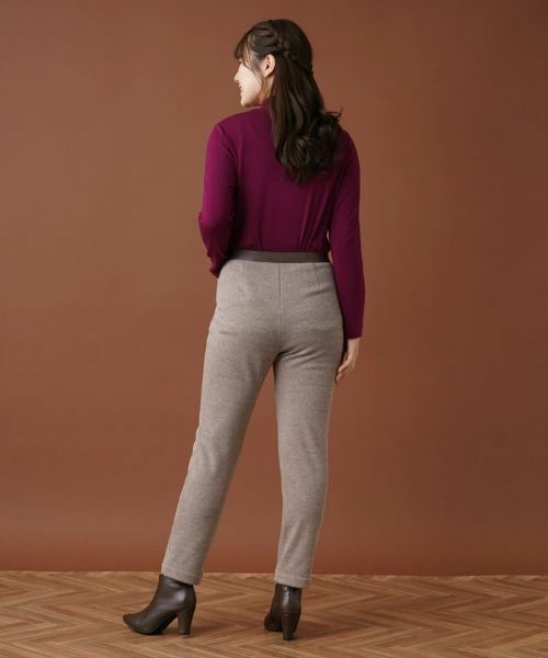 Leilian / レリアン その他パンツ | 【あったか素材】洗えるジャージーテーパードパンツ | 詳細15