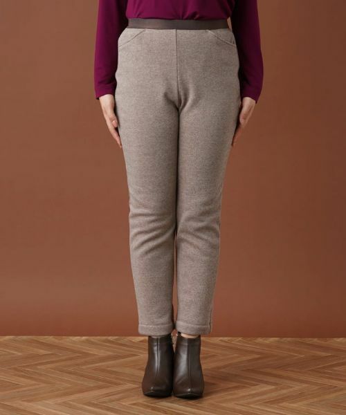 Leilian / レリアン その他パンツ | 【あったか素材】洗えるジャージーテーパードパンツ | 詳細16