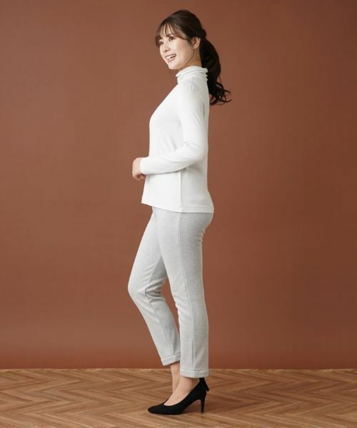 Leilian / レリアン その他パンツ | 【あったか素材】洗えるジャージーテーパードパンツ | 詳細2
